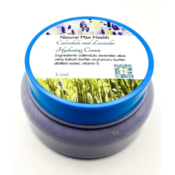 Calendula and Lavender Hydrating Cream by Natural Max Health- Natures' answer to healthy, radiant skin.