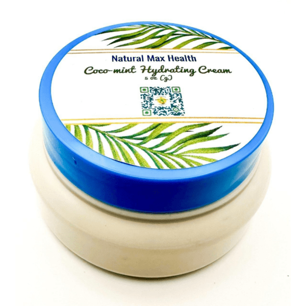 Coco-Mint Hydrating Cream by Natural Max Health- This luxurious formula nourishes and calms inflamed, irritated skin.